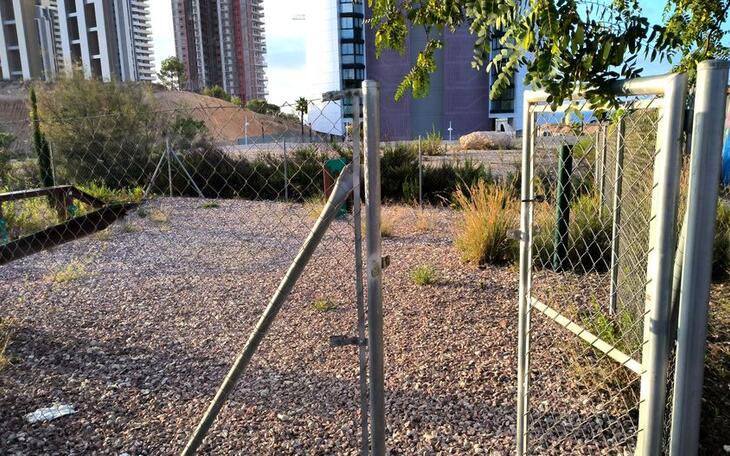 El PSOE reclama mejoras en los parques caninos de Benidorm